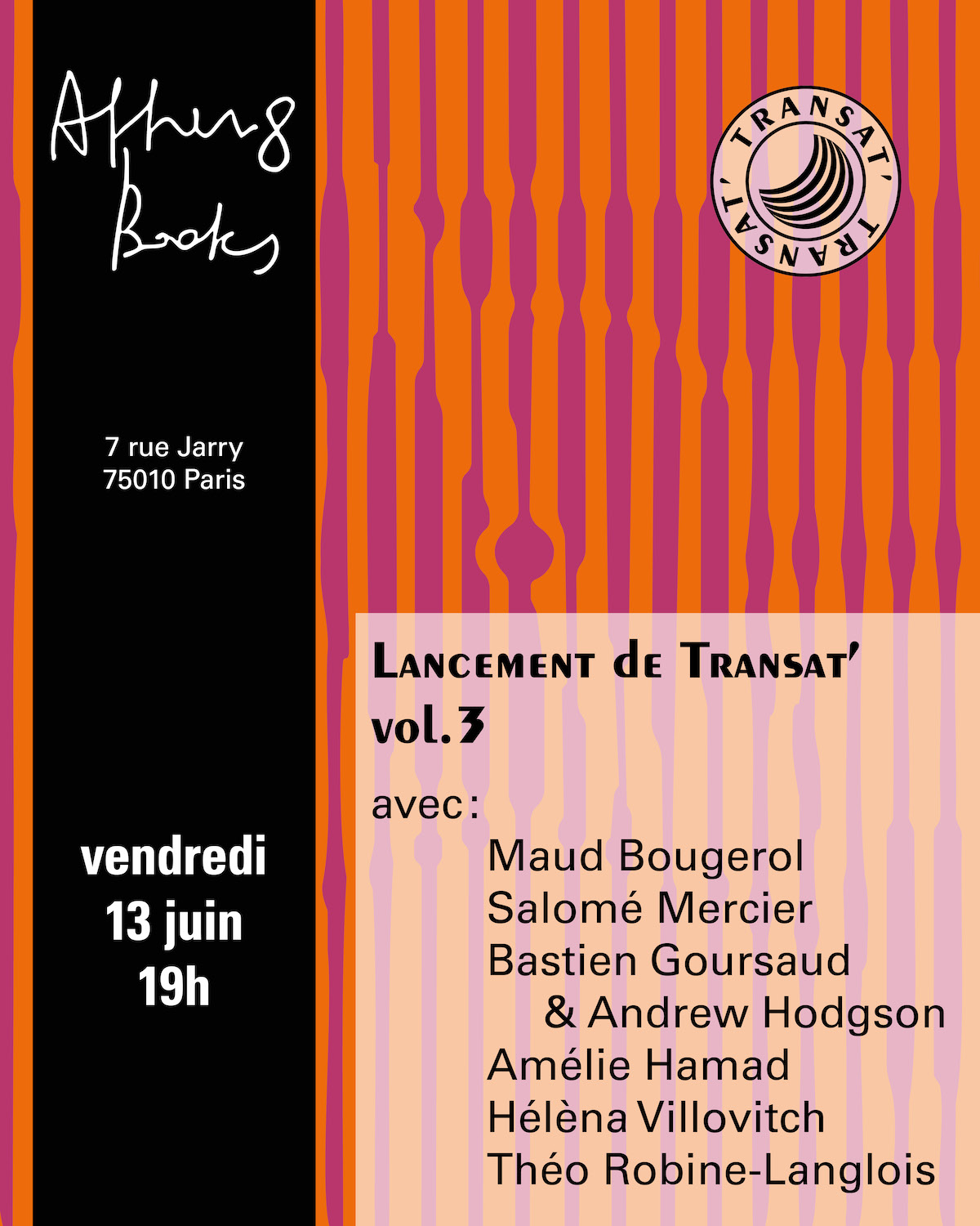  - Lancement de Transat’ 3